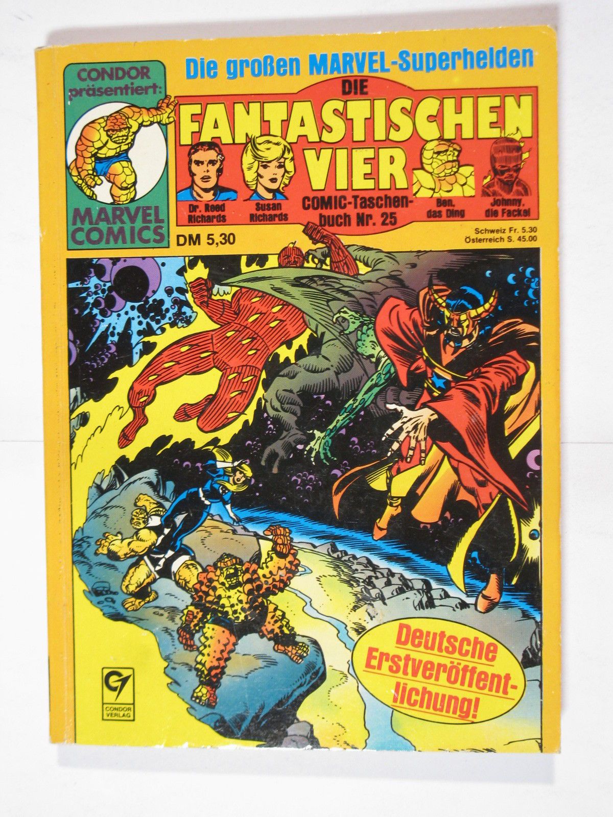 Fantastischen Vier Nr. 25 Marvel Condor Taschenbuch im Z (1). 80551 Fantastischen Vier Nr. 25 Marvel Condor Taschenbuch im Z (1). 80551
