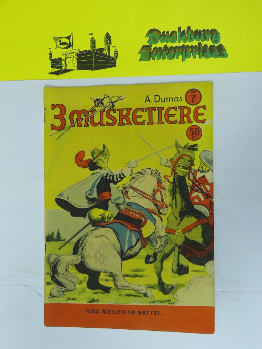 Drei 3 Musketiere Nr. 7 Vlg. f. moderne Lit. im Z (2-3). 158015 Drei 3 Musketiere Nr. 7 Vlg. f. moderne Lit. im Z (2-3). 158015