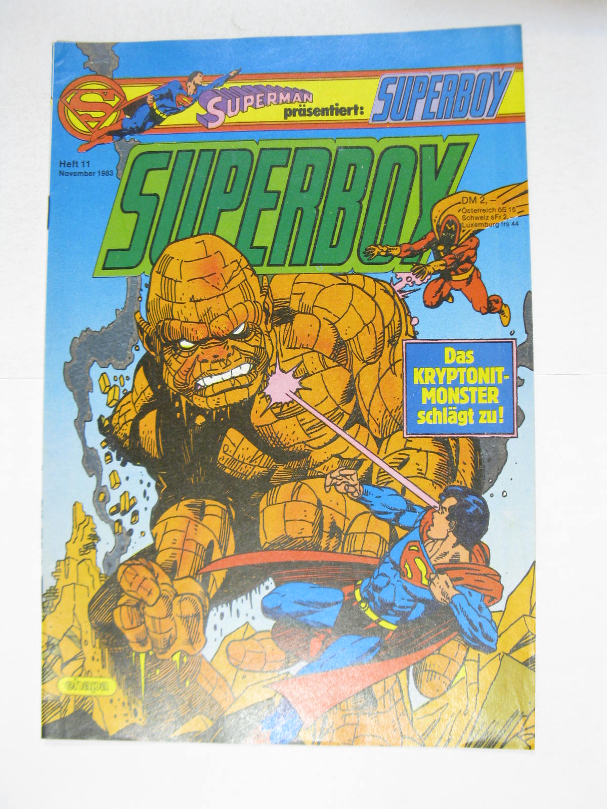 Superboy Nr. 1983/ 11 Ehapa im Zustand (1/1-2). 124091 Superboy Nr. 1983/ 11 Ehapa im Zustand (1/1-2). 124091