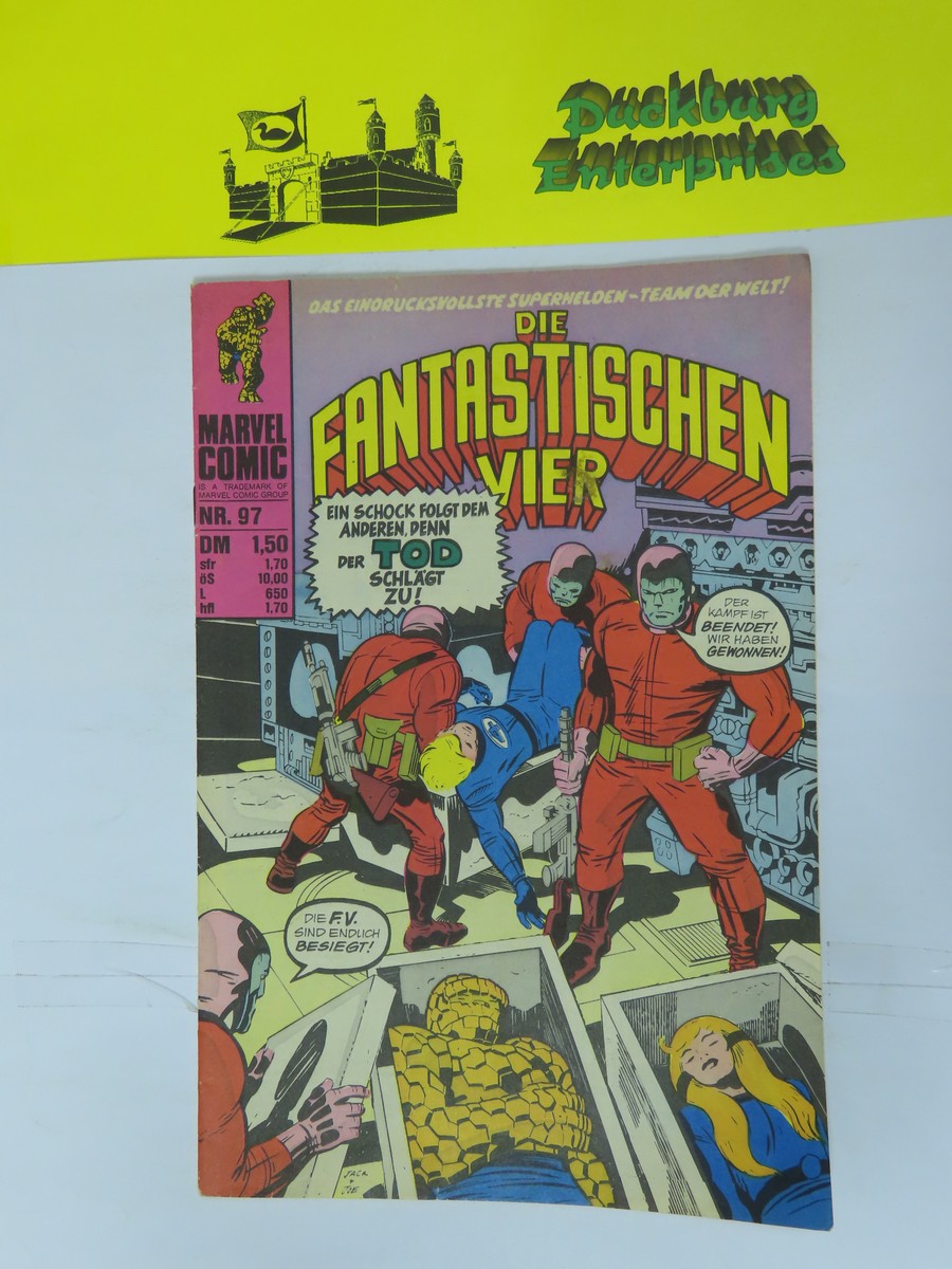 Fantastische Vier Nr. 97 Marvel Williams im Zustand (2). 158211 Fantastische Vier Nr. 97 Marvel Williams im Zustand (2). 158211