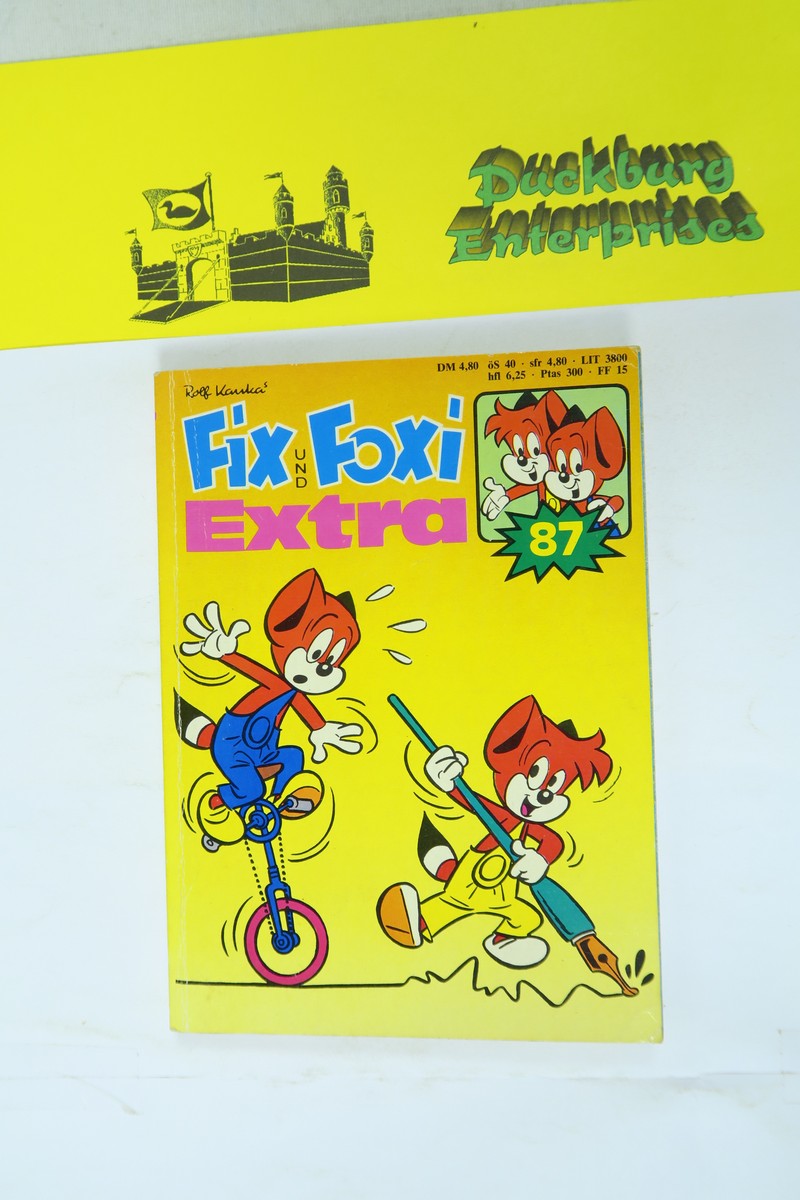 Fix und Foxi Extra Taschenbuch Nr. 87  Kauka Gevacur Verlag im Z (1-2). 156221