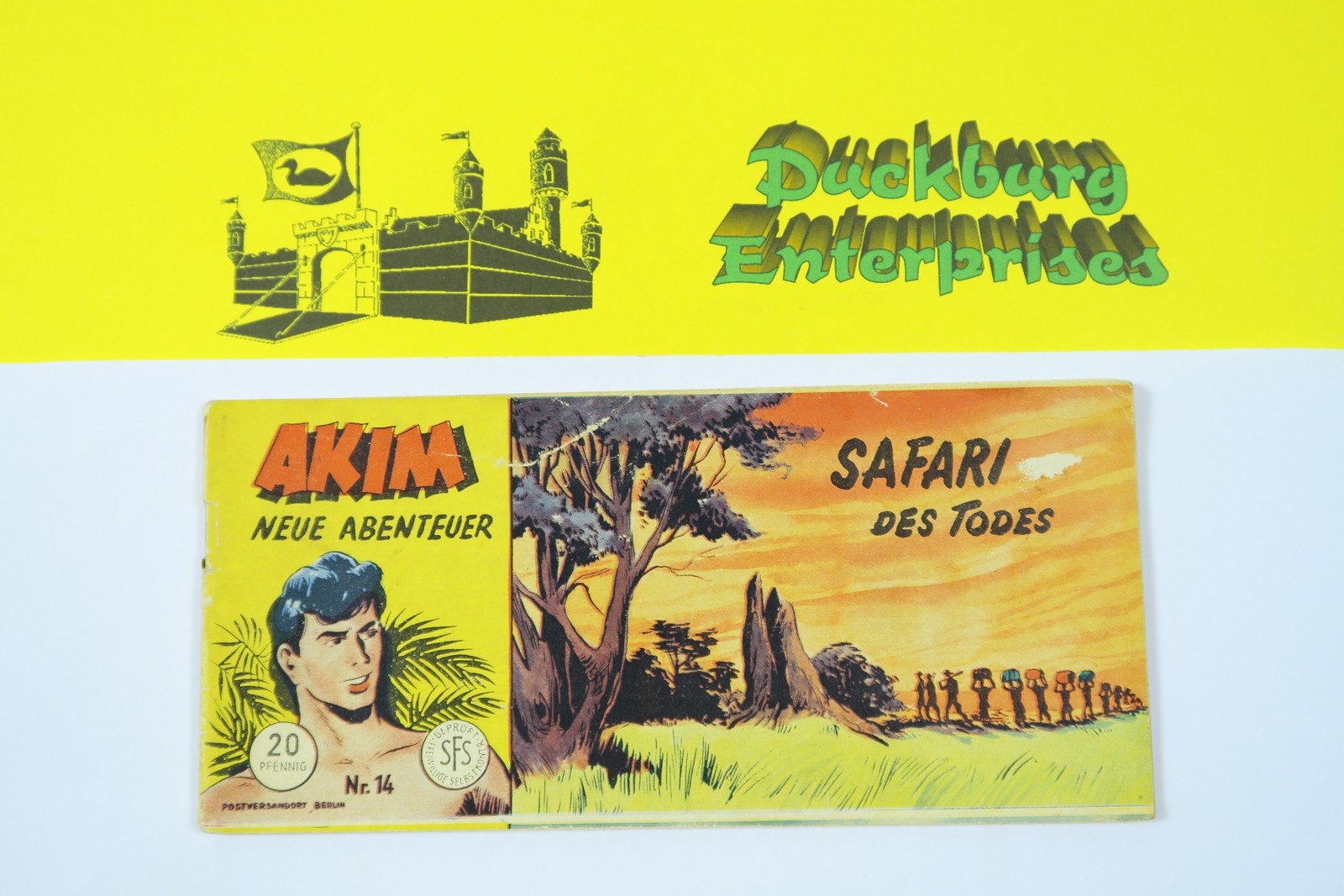 Akim Neue Abenteuer  Nr.  14  Lehning Piccolo im Zustand (2-3). 153025 Akim Neue Abenteuer  Nr.  14  Lehning Piccolo im Zustand (2-3). 153025