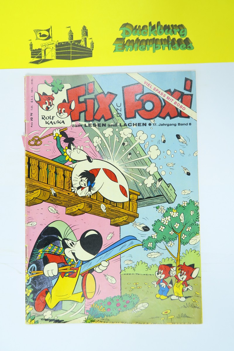 Fix und Foxi 17. Jhrg. 1969/ 8  Kauka Pabel im Z (2-3). 155103 Fix und Foxi 17. Jhrg. 1969/ 8  Kauka Pabel im Z (2-3). 155103