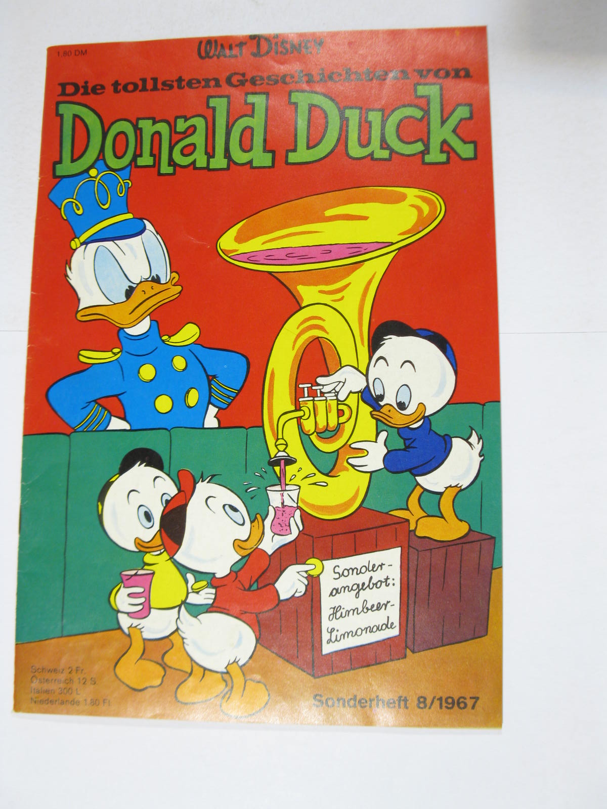 tollsten Geschichten von Donald Duck Nr.  8  Ehapa Vlg. im Z (1-2). 122187