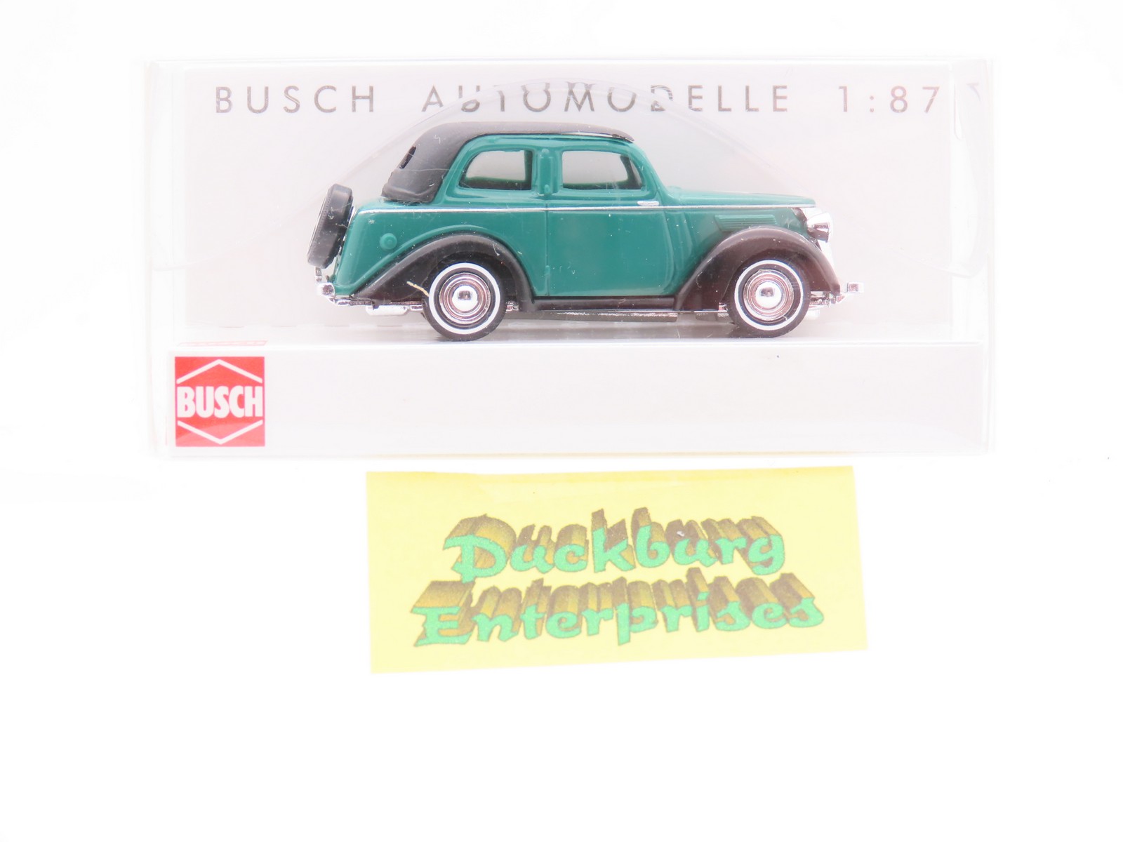 Busch x Ford Eifel Oldtimer grün in OVP 1:87 177783 Busch x Ford Eifel Oldtimer grün in OVP 1:87 177783