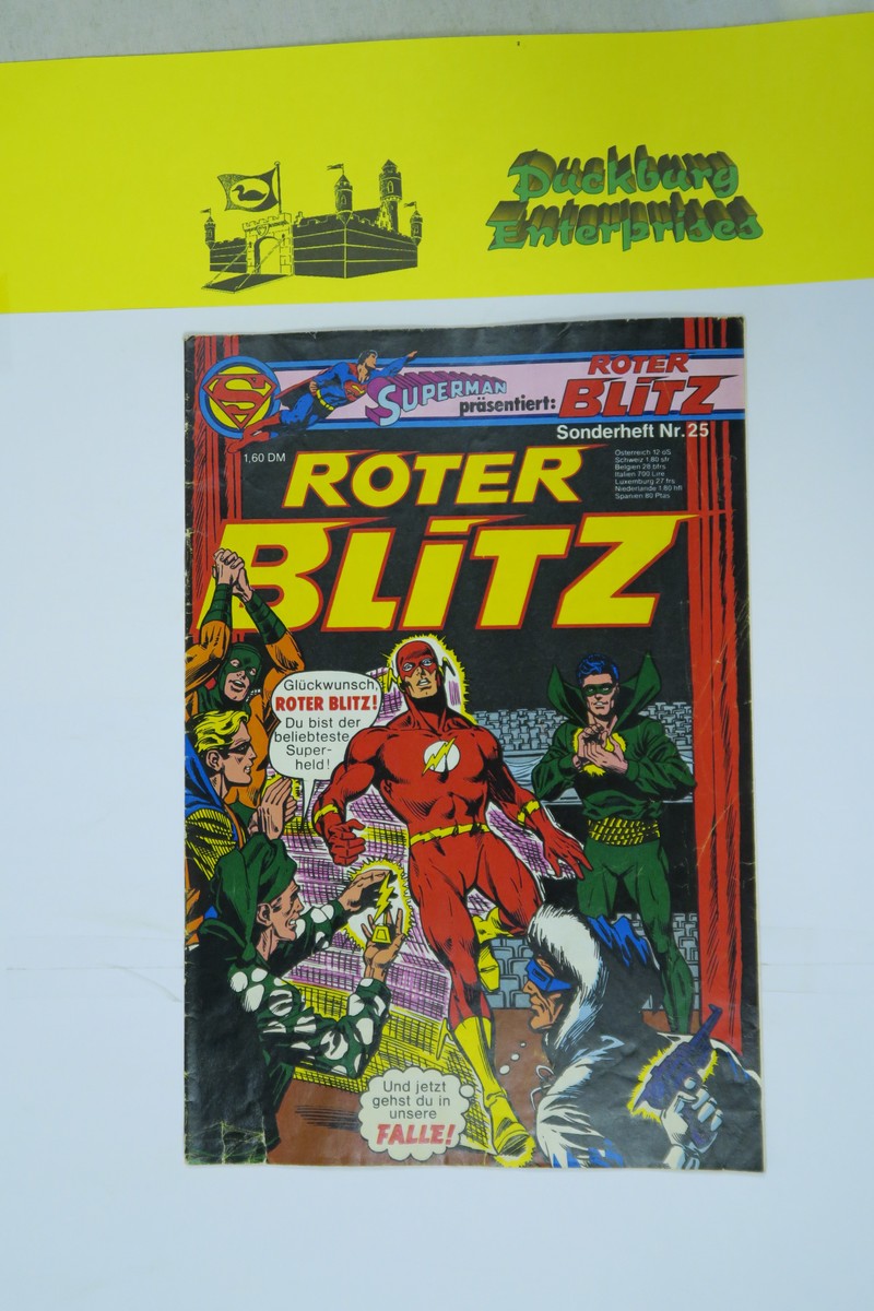 Roter Blitz Sonderheft Nr. 25  Ehapa im Zustand (2/2-3). 162135