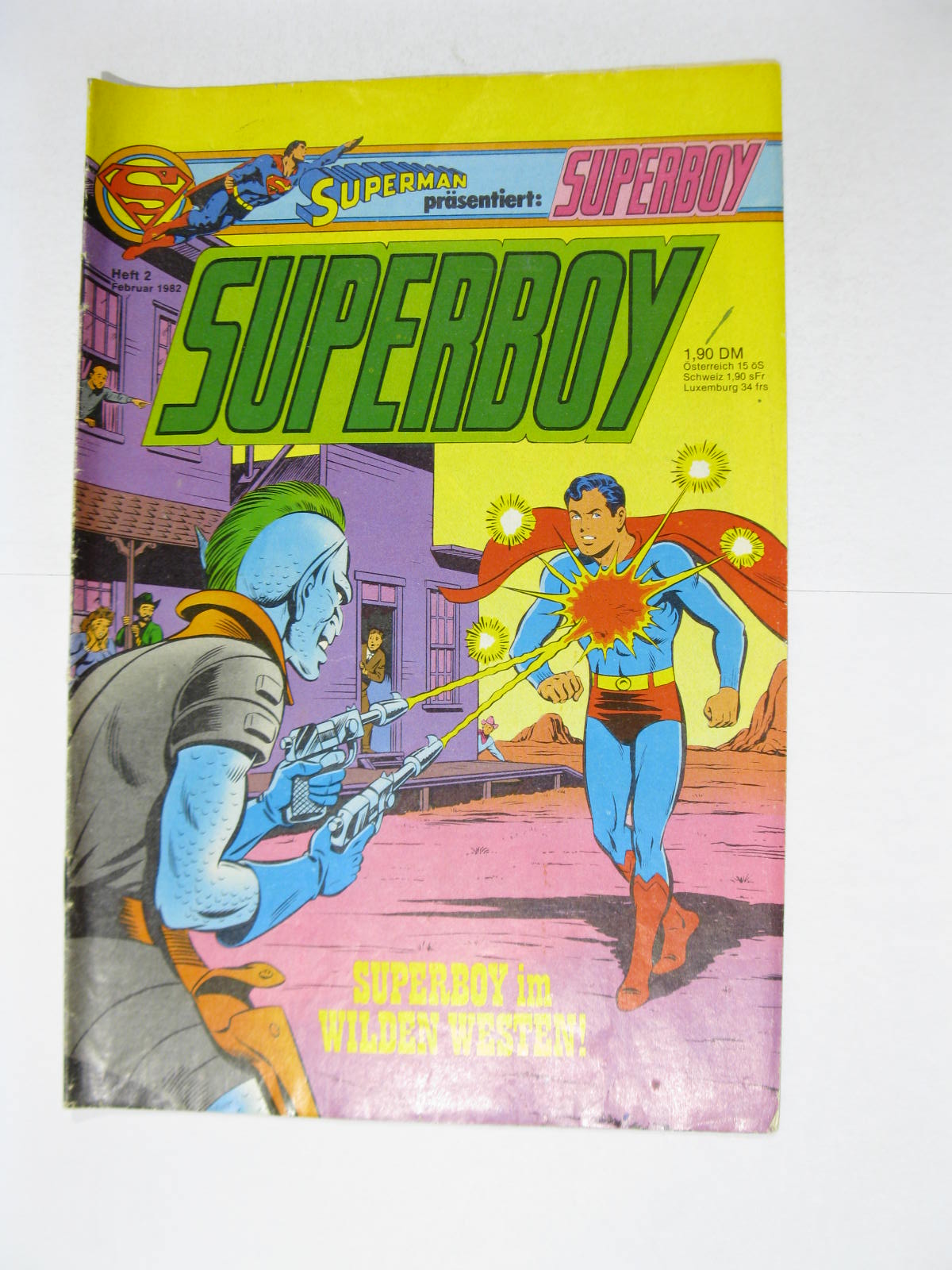 Superboy Nr. 1982/ 2 Ehapa im Zustand (2). 124053 Superboy Nr. 1982/ 2 Ehapa im Zustand (2). 124053