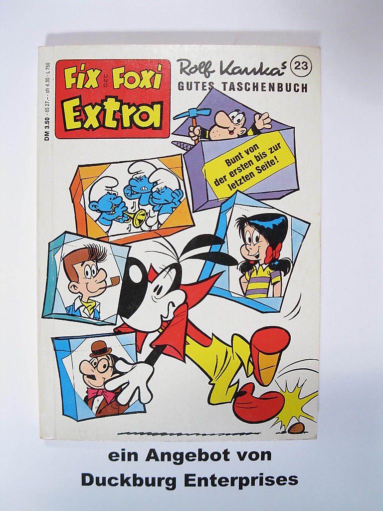 Fix und Foxi Extra Taschenbuch Nr. 23 in Z (0-1/1) Kauka 41669 Fix und Foxi Extra Taschenbuch Nr. 23 in Z (0-1/1) Kauka 41669