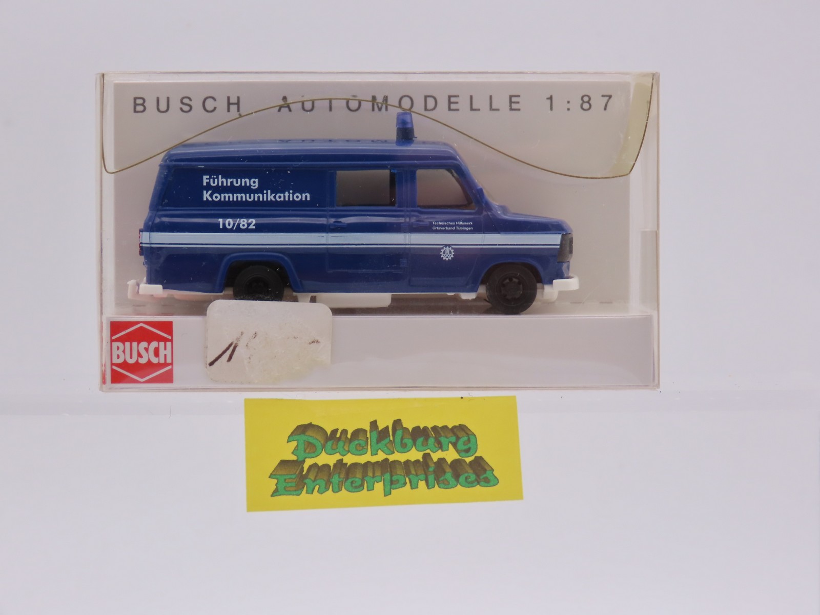 Busch 42407 Ford Transit THW Führung Kommunikation blau in OVP 1:87 187709 Busch 42407 Ford Transit THW Führung Kommunikation blau in OVP 1:87 187709