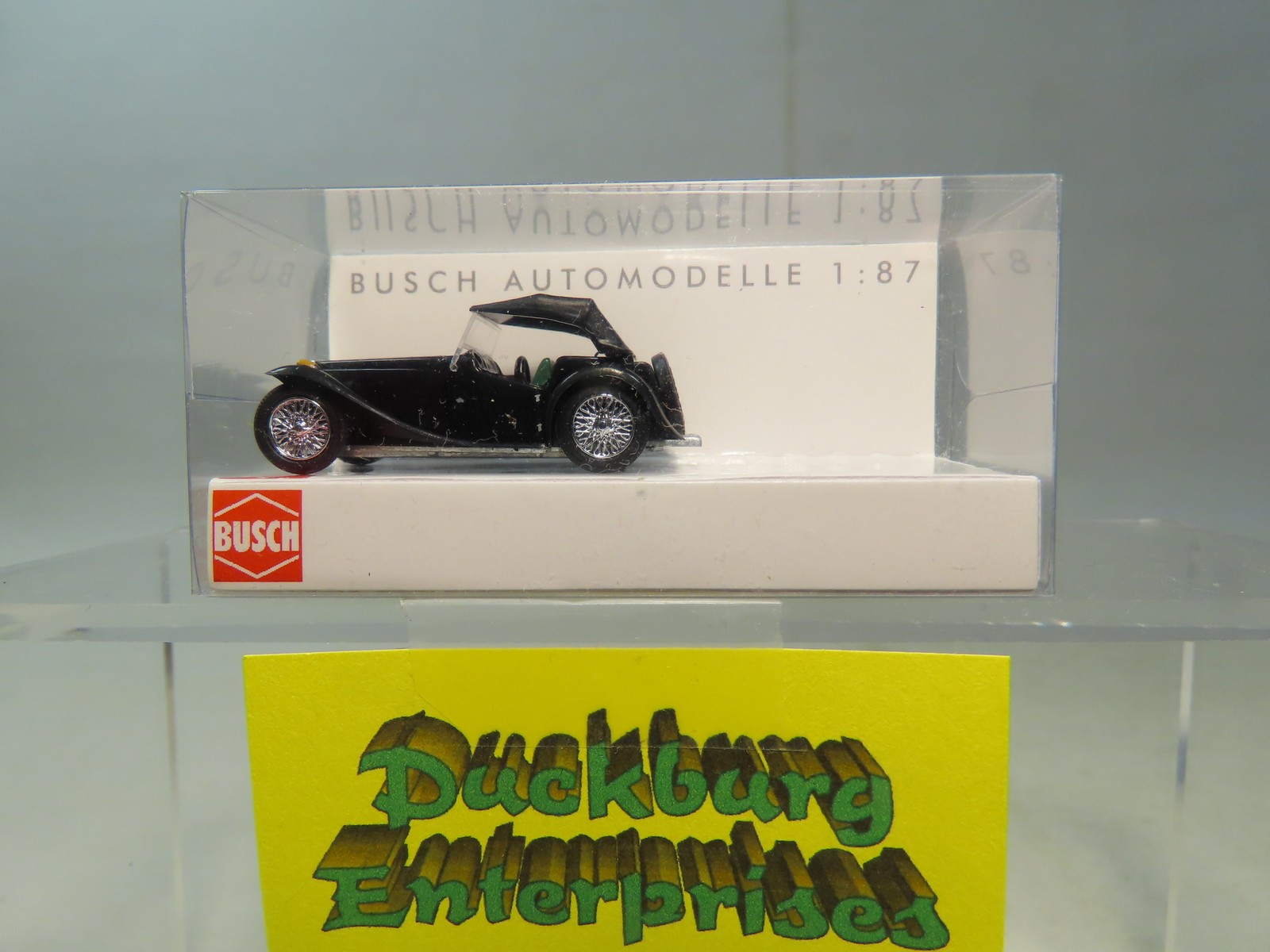 Busch 45908 MG Midget TC Cabrio geschlossen schwarz in OVP 1:87 177395 Busch 45908 MG Midget TC Cabrio geschlossen schwarz in OVP 1:87 177395