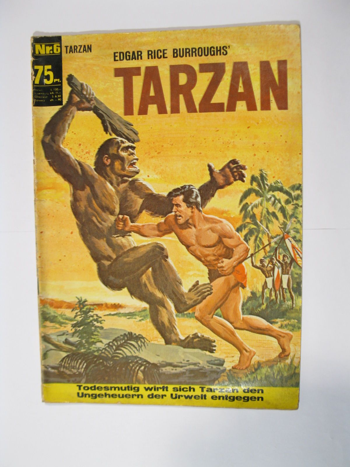 Tarzan Comic Nr. 6 BSV / Williams Verlag im Zustand (2-3). 90199 Tarzan Comic Nr. 6 BSV / Williams Verlag im Zustand (2-3). 90199
