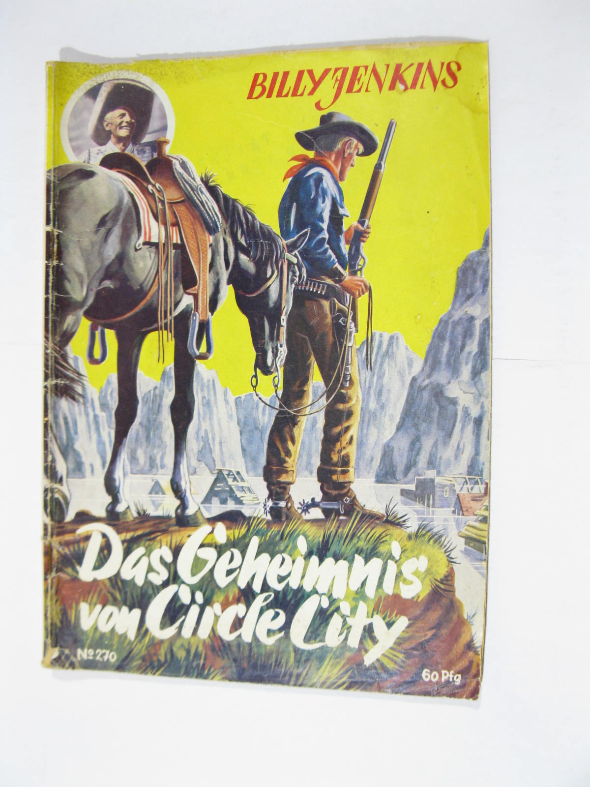 Billy Jenkins Western Roman 50er Jahre Nr. 270 UTA Vlg im Z (3 St). 103409 Billy Jenkins Western Roman 50er Jahre Nr. 270 UTA Vlg im Z (3 St). 103409