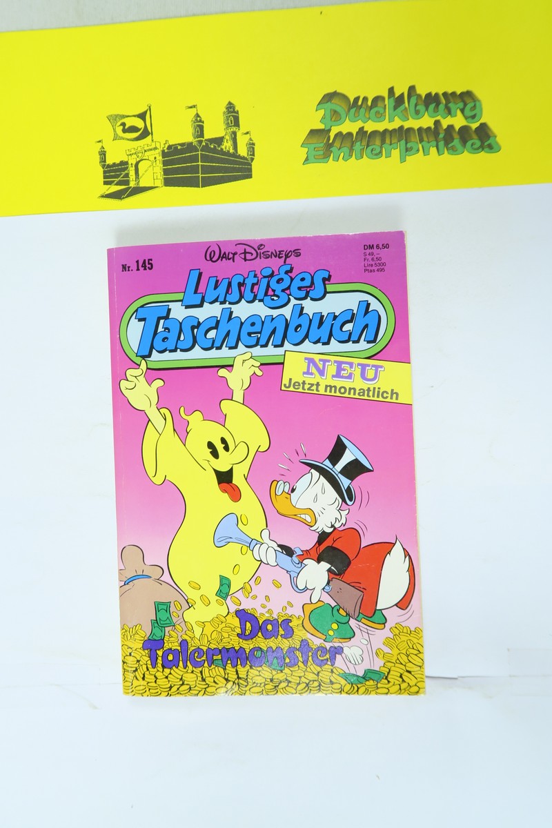 Donald Duck Lustiges Taschenbuch LTB Nr.145 ERSTAUFLAGE Ehapa (1-2). 153955 Donald Duck Lustiges Taschenbuch LTB Nr.145 ERSTAUFLAGE Ehapa (1-2). 153955