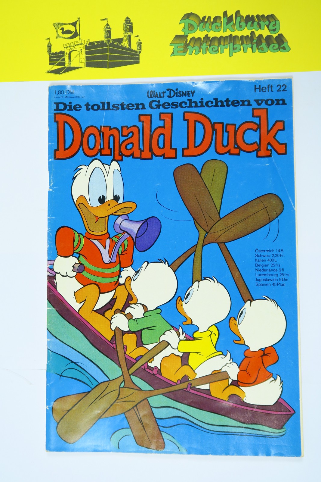 tollsten Geschichten von Donald Duck Nr. 22  Ehapa Vlg. im Z (2). 145625