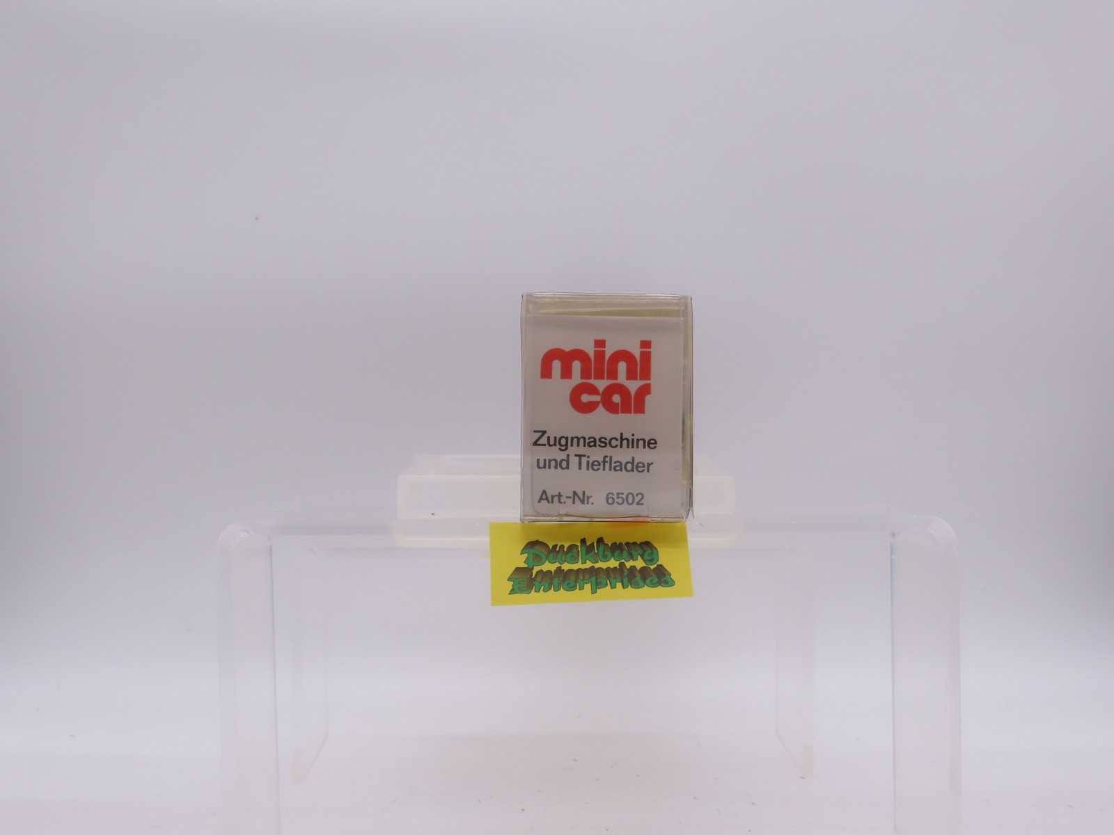 Mini Car 6502 Tatra T141 Zugmaschine und Tieflader grau in OVP 1:87 188115