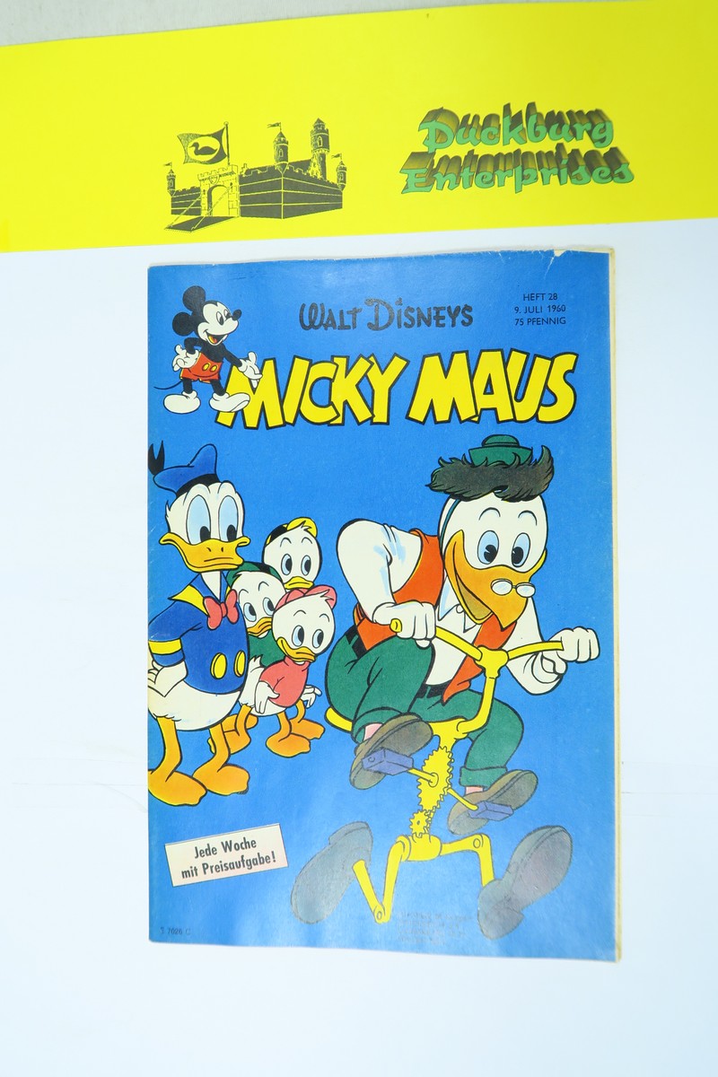 Micky Maus 1960/ 28 vom 9.7.60 Ehapa im Zustand (2). 162773 Micky Maus 1960/ 28 vom 9.7.60 Ehapa im Zustand (2). 162773