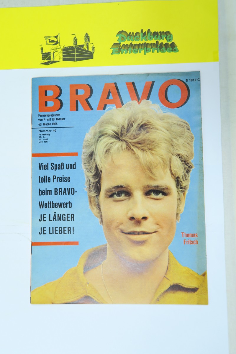 Bravo 1964 /40 vom 29.9.1964 Thomas Fritsch, Audrey Hepburn, Barker, Brice 159063