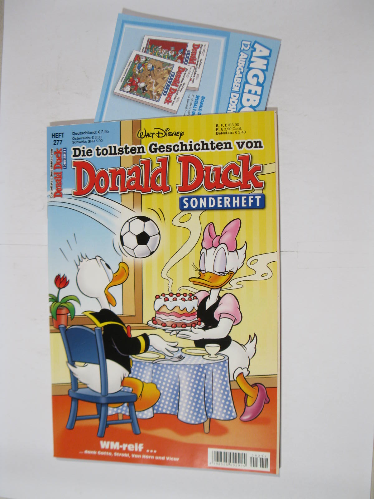 tollsten Geschichten von Donald Duck Nr.277  Ehapa Z (0-1 mit Beilage ). 111089