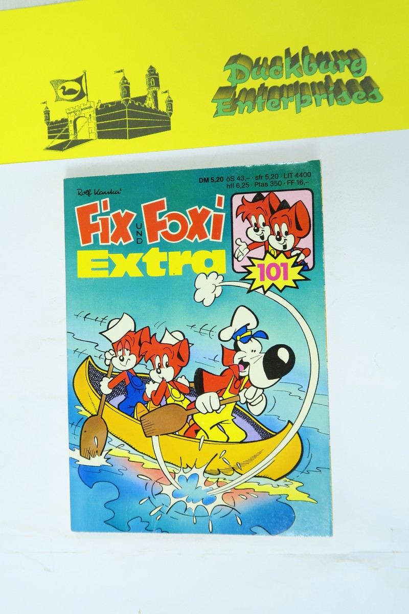 Fix und Foxi Extra Taschenbuch Nr.101  Kauka Gevacur Verlag im Z (1). 156229