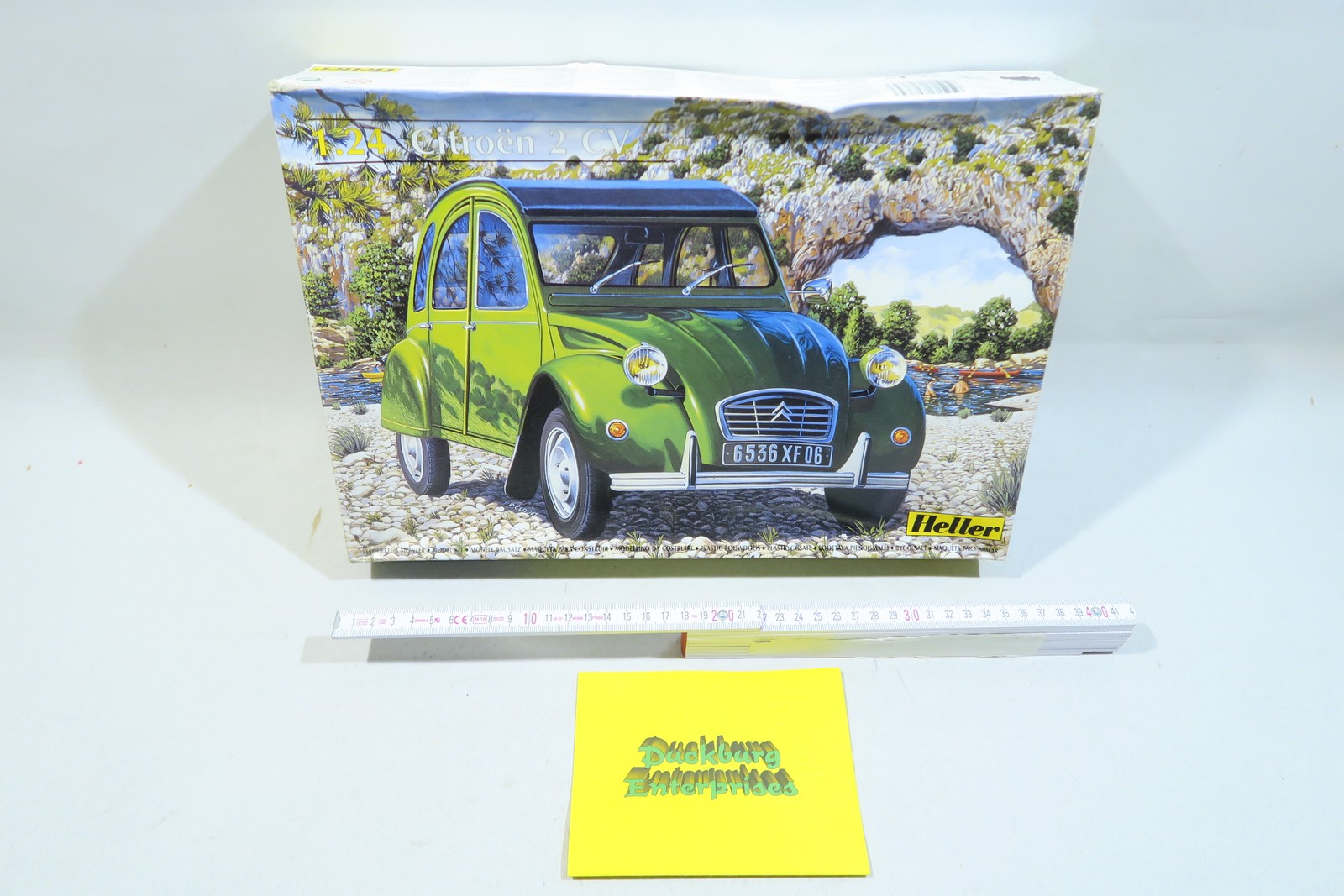 Heller 80765 Citroen 2 CV Ente 1/24 mb14053 Heller 80765 Citroen 2 CV Ente 1/24 mb14053