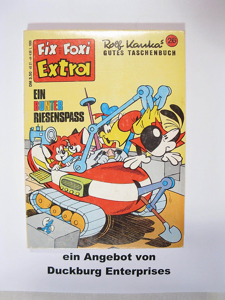 Fix und Foxi Extra Taschenbuch Nr. 26 in Z (1) Kauka 41680 Fix und Foxi Extra Taschenbuch Nr. 26 in Z (1) Kauka 41680