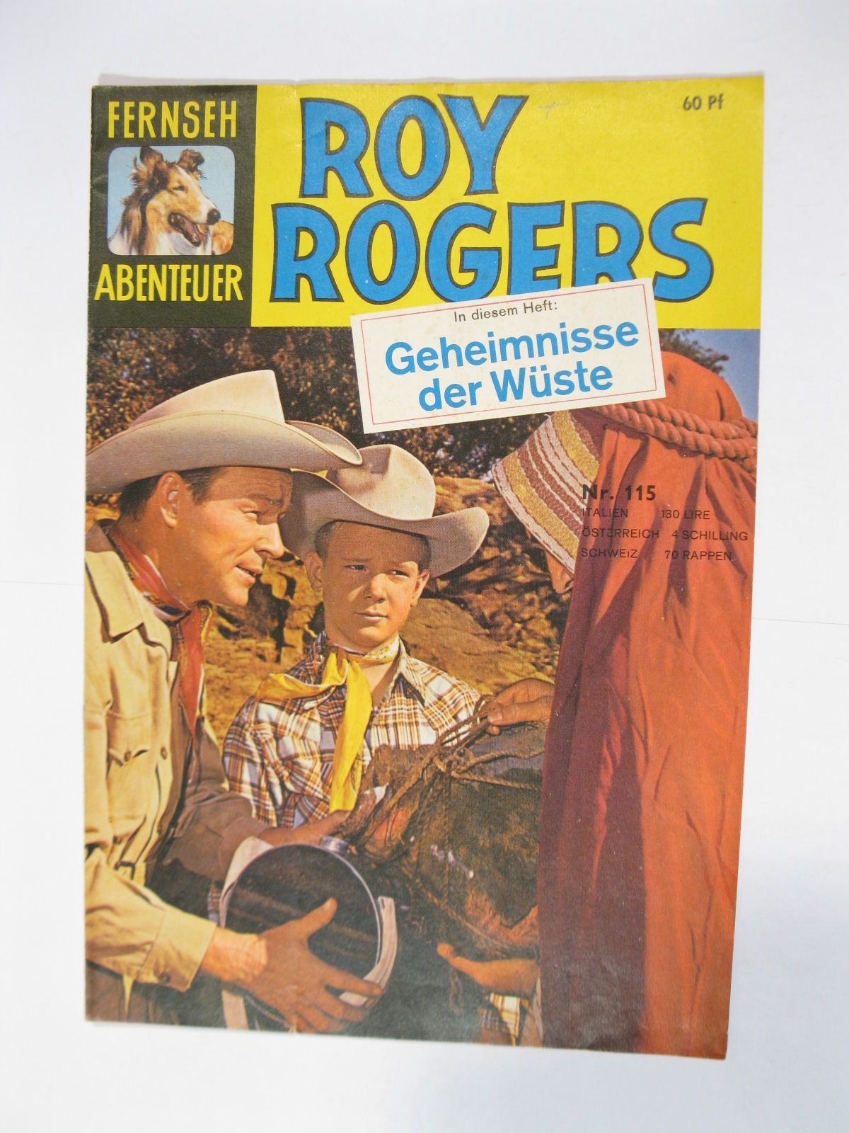 Fernsehabenteuer Roy Rogers Nr.115 Tessloff Vlg. im Z (1-2). 93315 Fernsehabenteuer Roy Rogers Nr.115 Tessloff Vlg. im Z (1-2). 93315