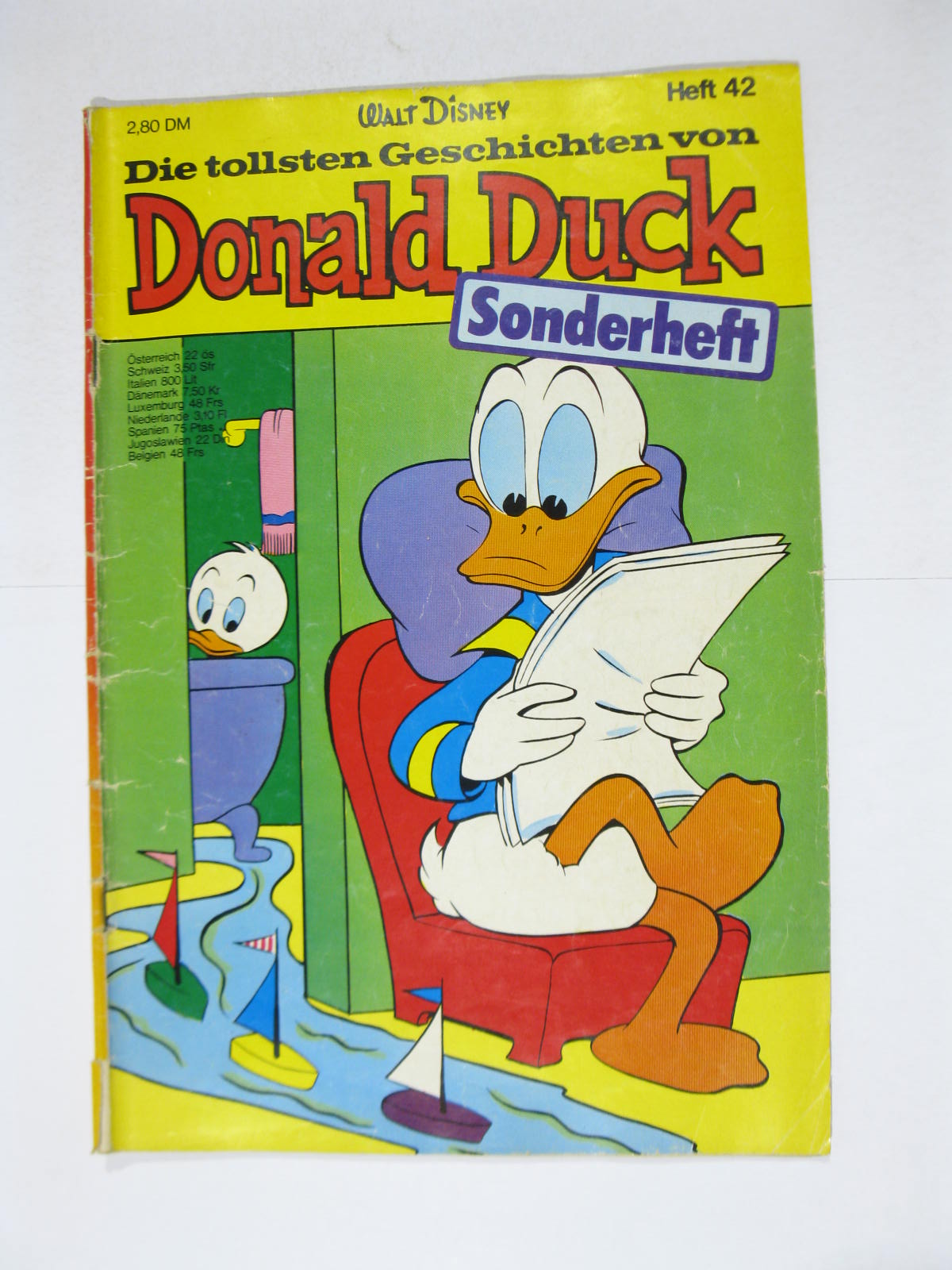 tollsten Geschichten von Donald Duck Nr. 42 Ehapa Vlg. im Z (3). 122259 tollsten Geschichten von Donald Duck Nr. 42 Ehapa Vlg. im Z (3). 122259