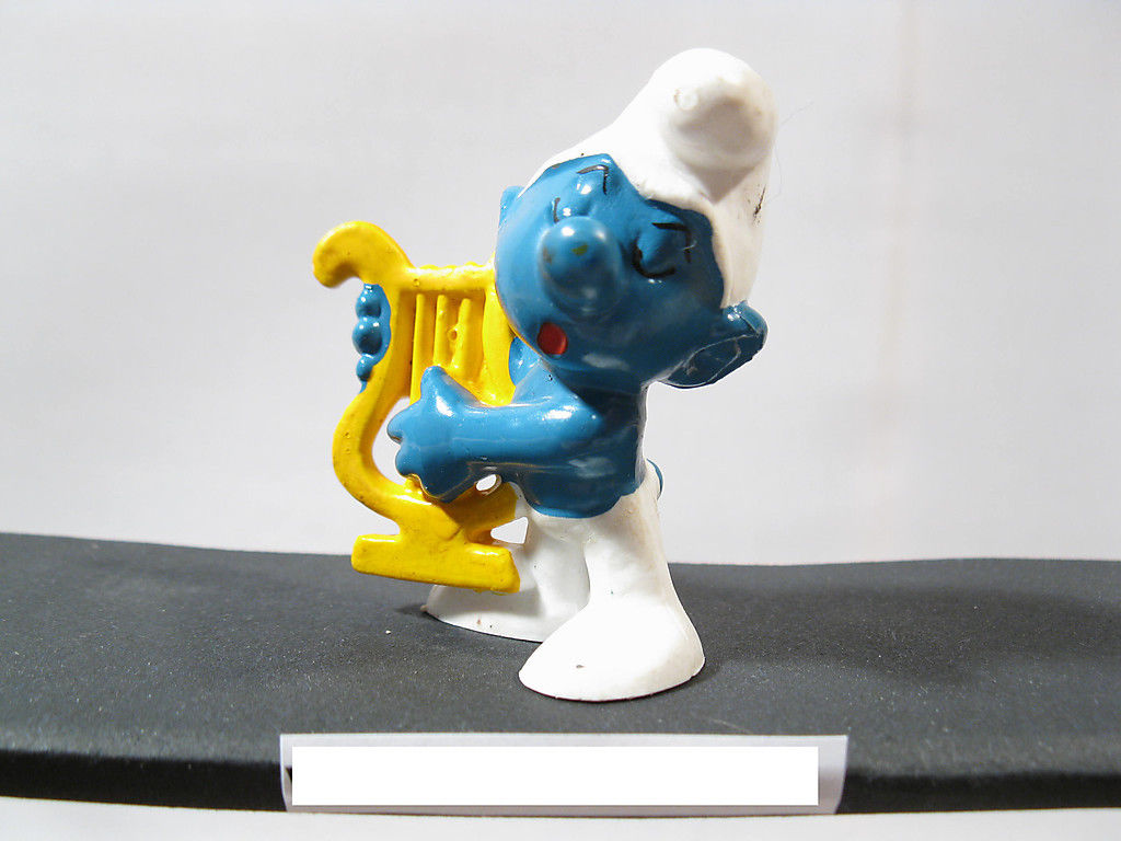 Harfen Schlumpf Variante 26e Schleich # 20070 smurf puffi schtroumpf 27307+ Harfen Schlumpf Variante 26e Schleich # 20070 smurf puffi schtroumpf 27307+