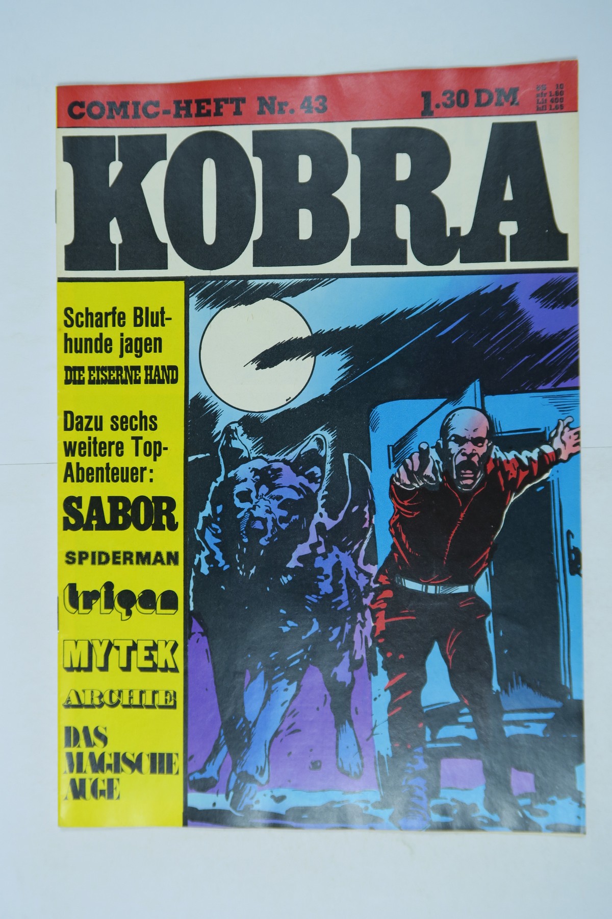 Kobra Comic 1975/43   Gevacur im Zustand (1). 140685