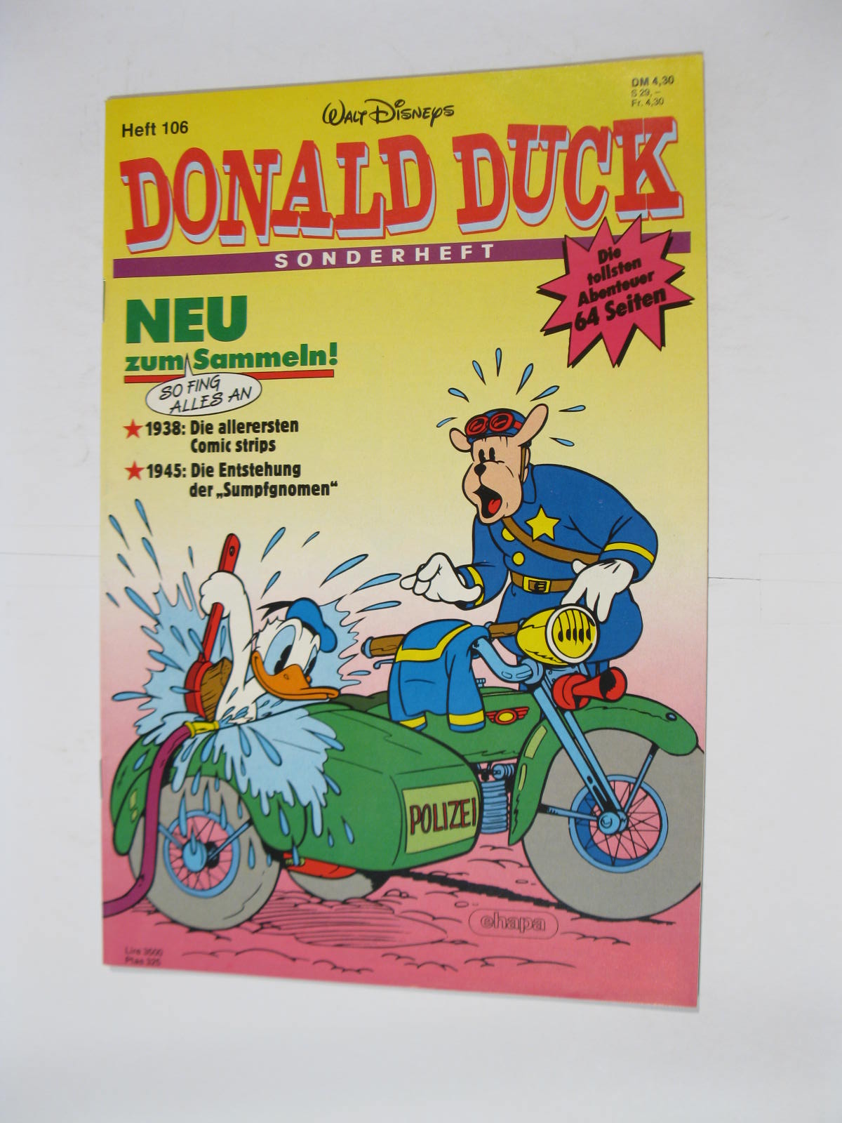tollsten Geschichten von Donald Duck Nr.106 Ehapa Vlg. im Z (1). 110823 tollsten Geschichten von Donald Duck Nr.106 Ehapa Vlg. im Z (1). 110823