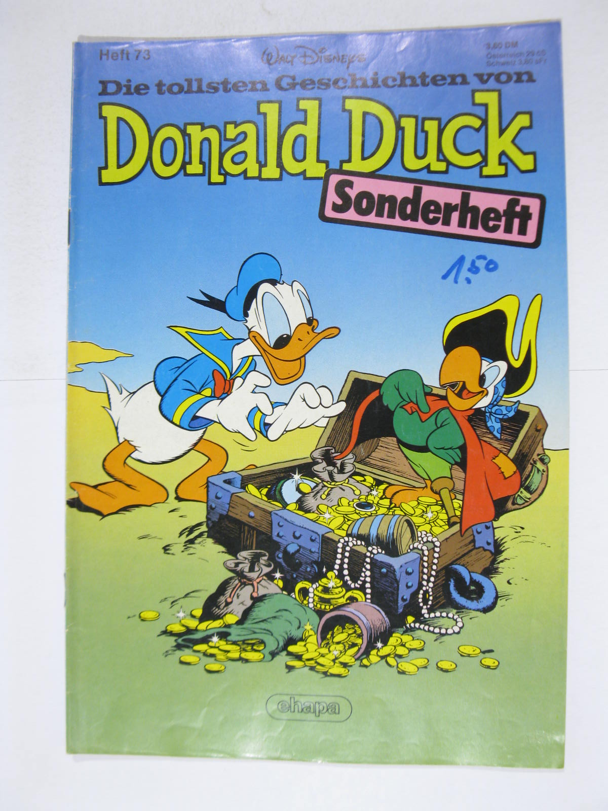 tollsten Geschichten von Donald Duck Nr. 73 Ehapa Vlg. im Z (2). 122327 tollsten Geschichten von Donald Duck Nr. 73 Ehapa Vlg. im Z (2). 122327