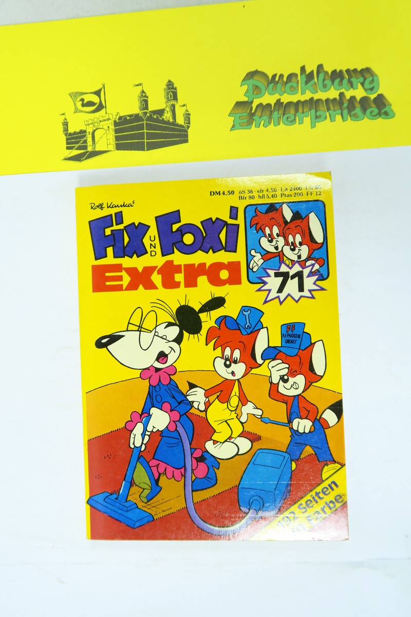 Fix und Foxi Extra Taschenbuch Nr. 71  Kauka Gevacur Verlag im Z (1). 156217