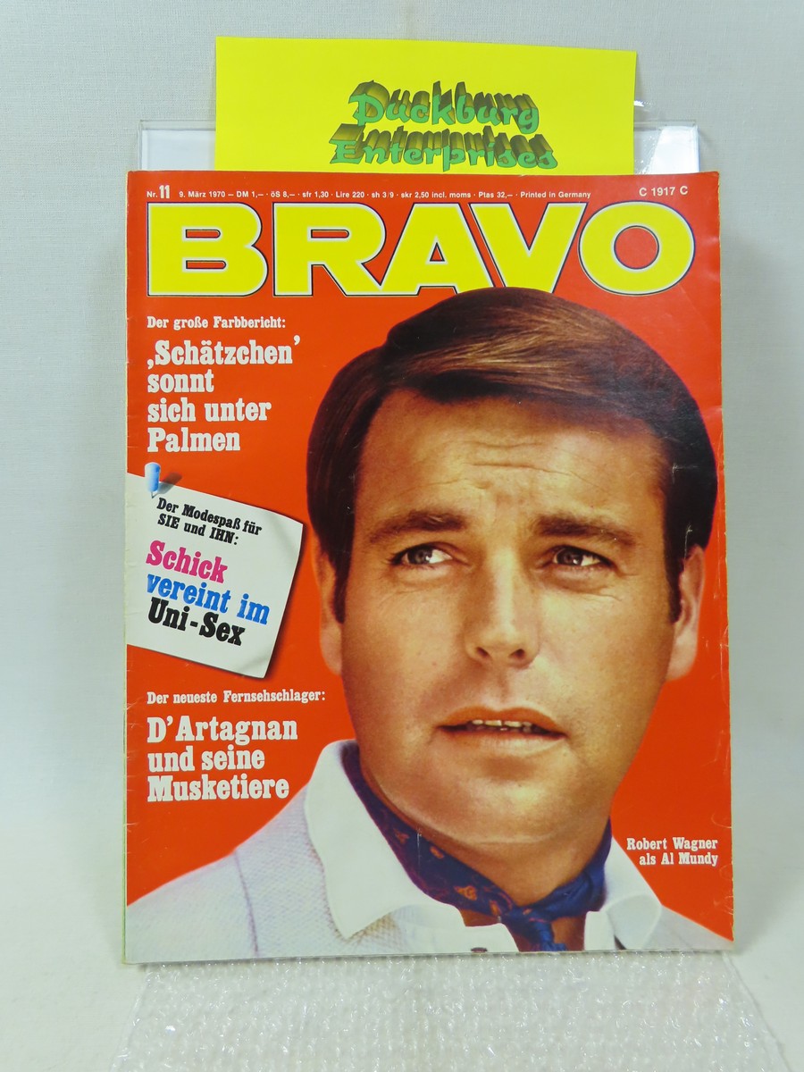 Bravo 1970 /11 vom 9.3.1970 Wagner, Clint Eastwood, Uschi Glas, Humble 159407 Bravo 1970 /11 vom 9.3.1970 Wagner, Clint Eastwood, Uschi Glas, Humble 159407