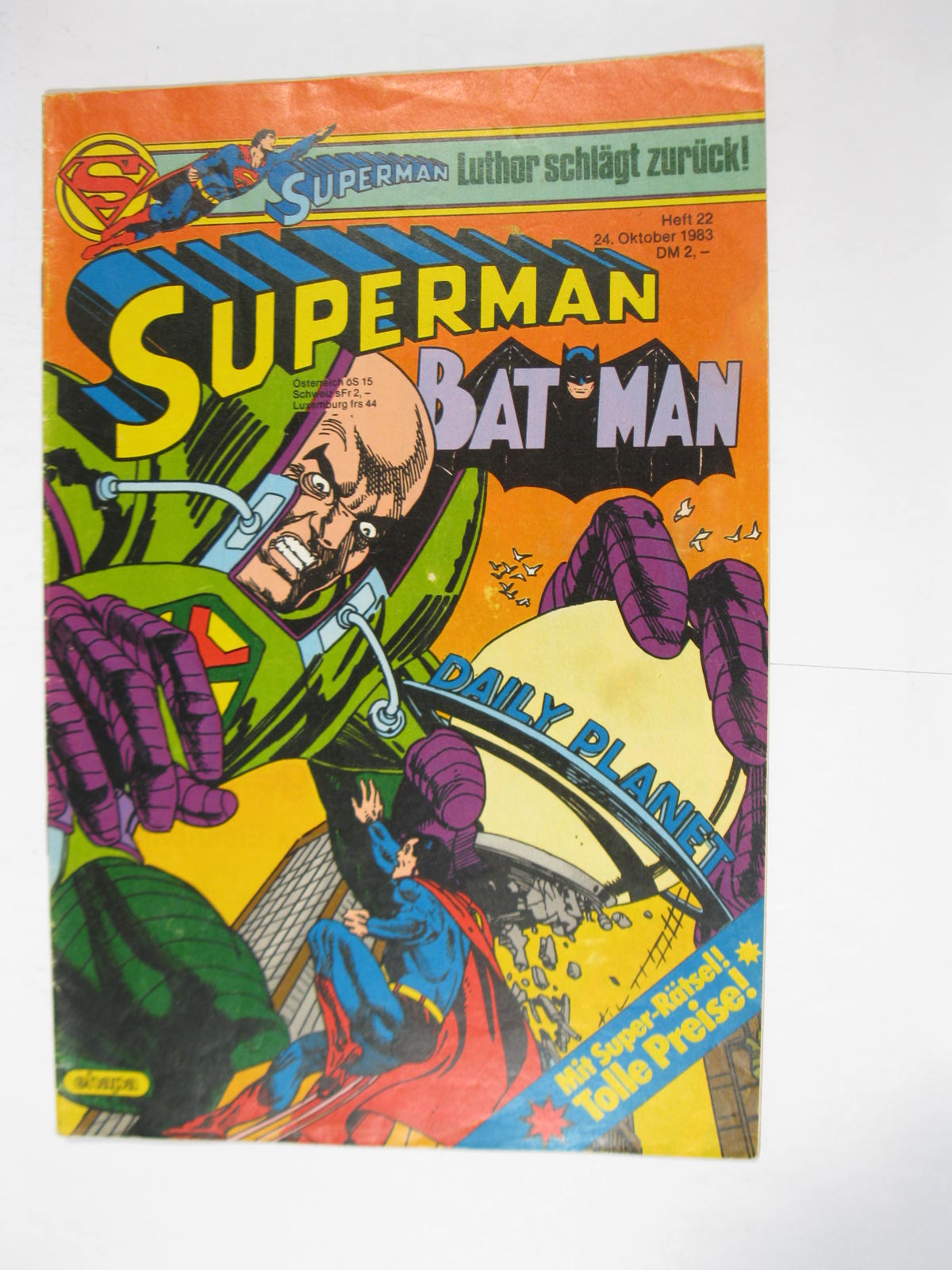 Superman Comic 1983/22  Ehapa im Zustand (1-2). 114343