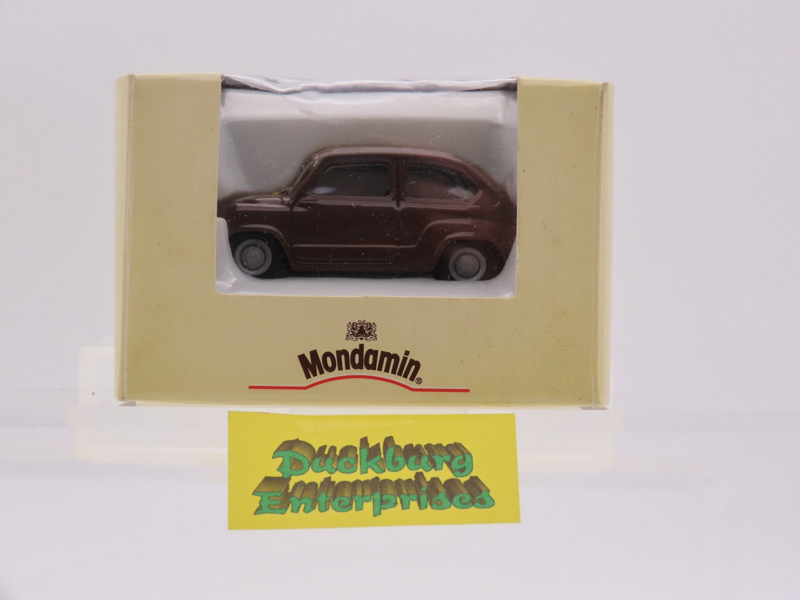 Hümmer x Fiat 600 Mondamin Werbemodell braun in OVP 1:76 188379