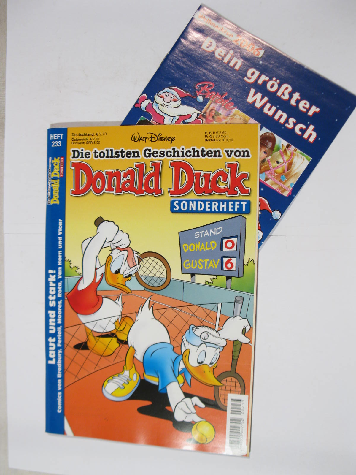 tollsten Geschichten von Donald Duck Nr.233  Ehapa Z (0-1 mit Beilage ). 111077