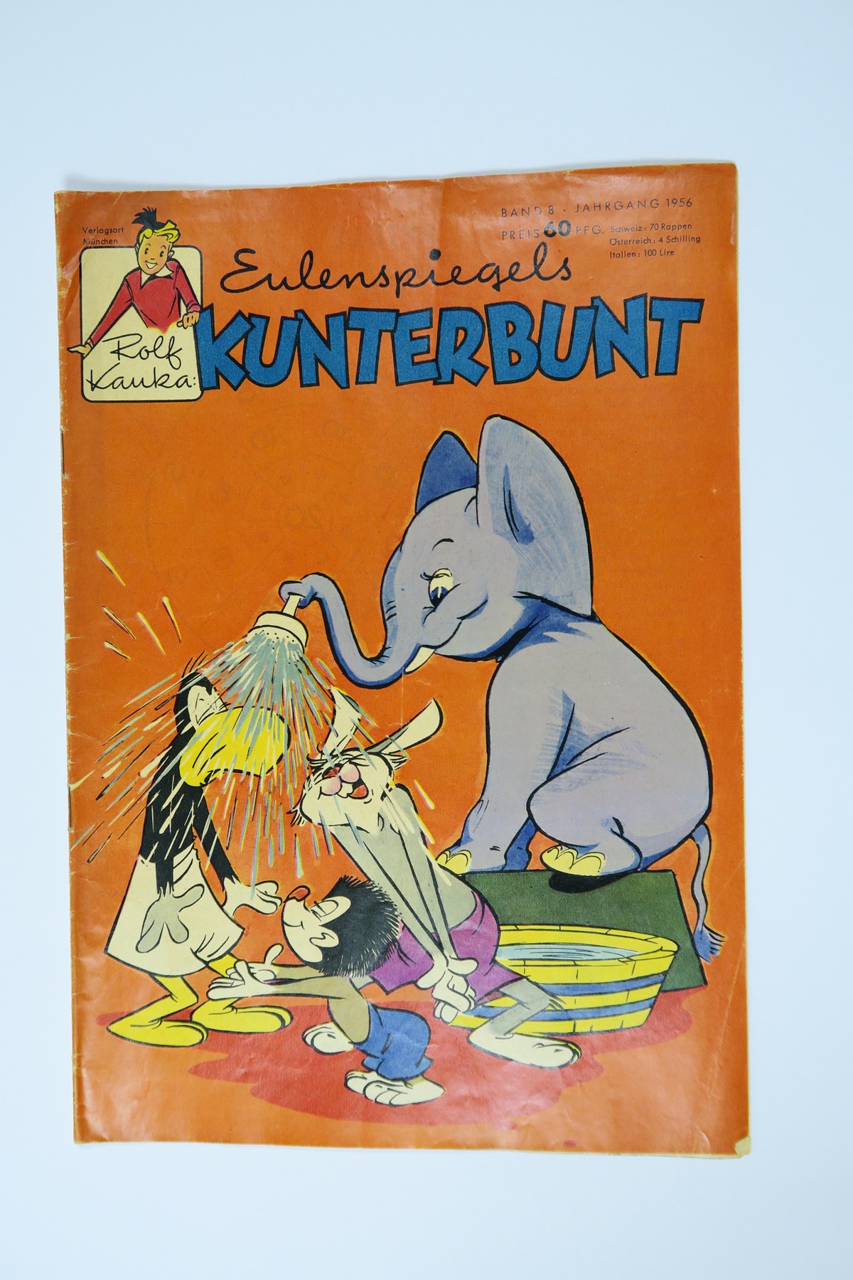 Eulenspiegels Kunterbunt Nr. 1956/ 8  Kauka / Eulenspiegel Vlg im Z (2-3). 141009 Eulenspiegels Kunterbunt Nr. 1956/ 8  Kauka / Eulenspiegel Vlg im Z (2-3). 141009