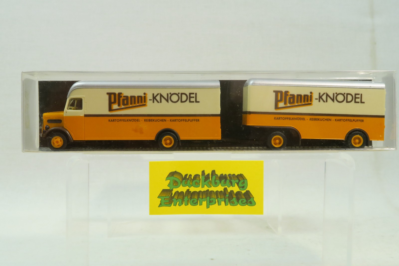 Albedo 1:87 LKW x MAN Hängerzug Pfanni Knödel Dach silber in OVP 174345 Albedo 1:87 LKW x MAN Hängerzug Pfanni Knödel Dach silber in OVP 174345