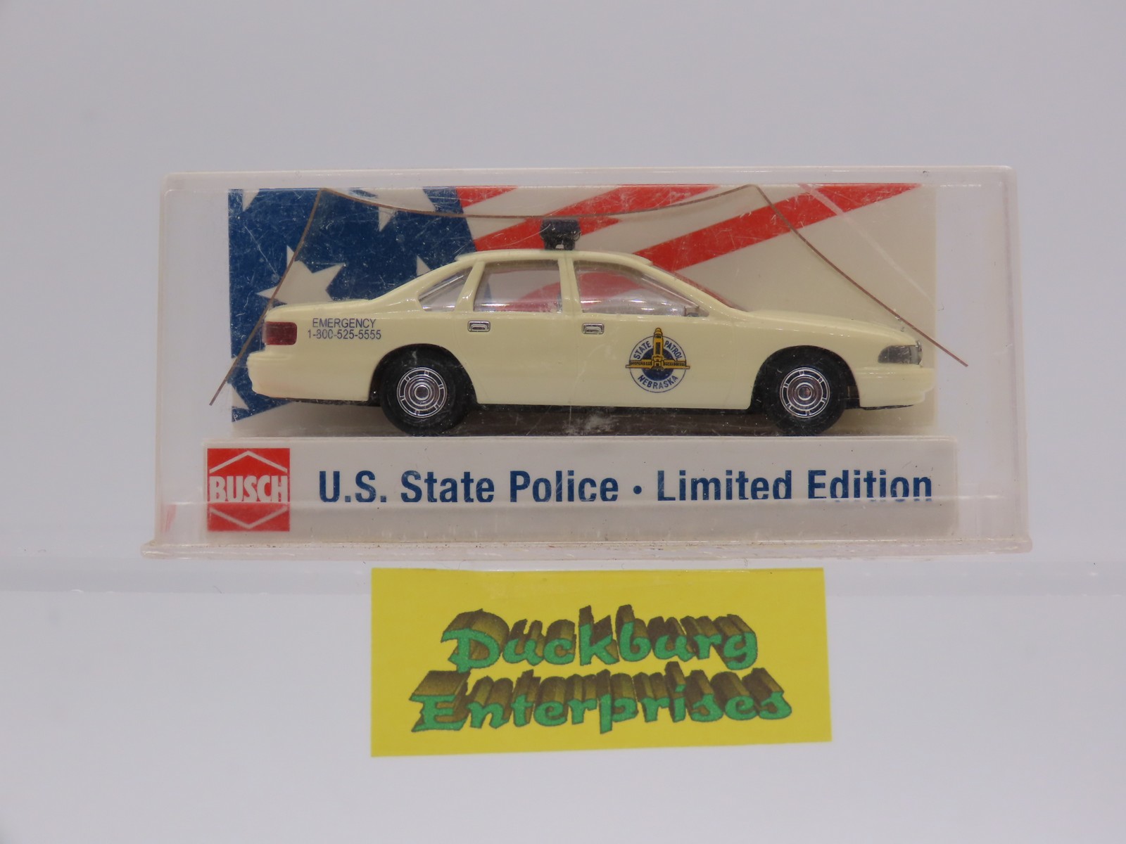 Busch 47672 Chevrolet Caprice US State Police Nebraska weiß in OVP 1:87 187807 Busch 47672 Chevrolet Caprice US State Police Nebraska weiß in OVP 1:87 187807