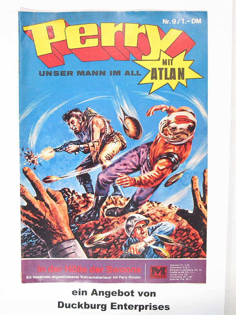 Perry Mann im All  Nr.    9  (Moewig Verlag)  41746 Perry Mann im All  Nr.    9  (Moewig Verlag)  41746