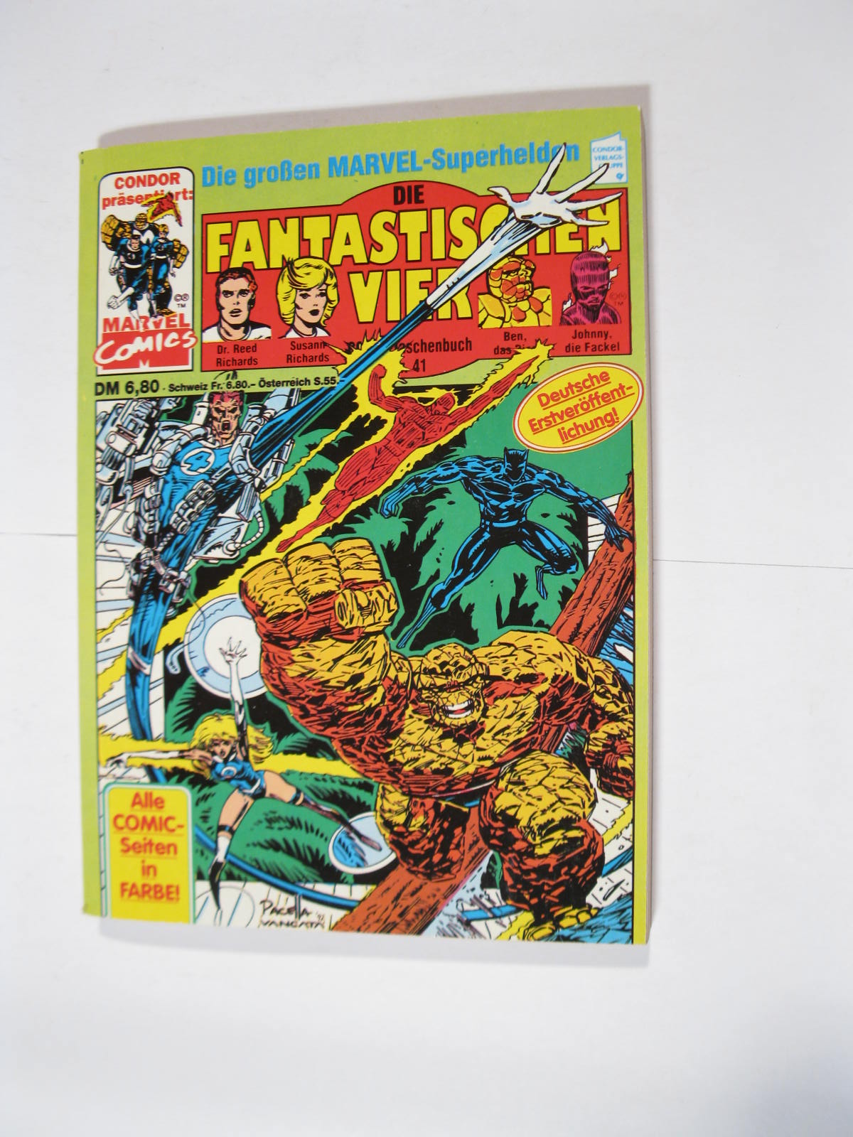 Fantastischen Vier Nr. 41 Marvel Condor Taschenbuch im Z(0-1). 111991 Fantastischen Vier Nr. 41 Marvel Condor Taschenbuch im Z(0-1). 111991