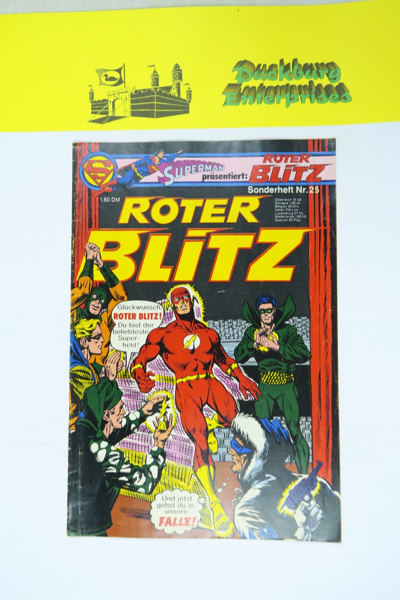 Roter Blitz Sonderheft Nr. 25  Ehapa im Zustand (2 oS). 162137