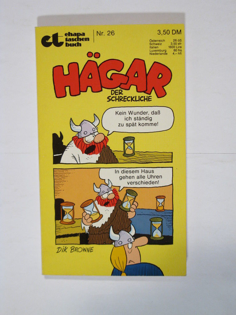 Ehapa Taschenbuch Nr. 26 HÄGAR im Zustand (1-2) 70605 Ehapa Taschenbuch Nr. 26 HÄGAR im Zustand (1-2) 70605