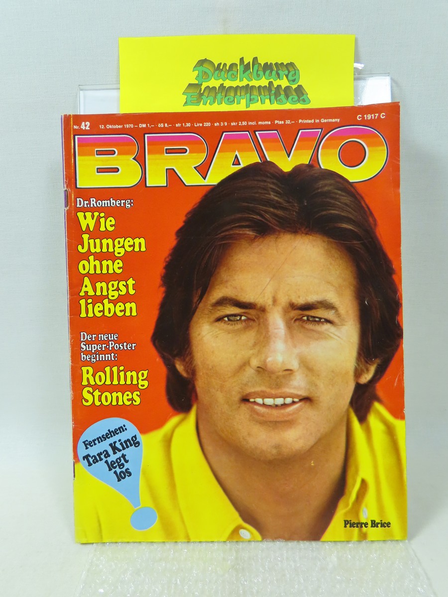Bravo 1970 /42  vom 12.10.1970 P. Brice, Stones, Elvis, Maffay, Wepper, 159445