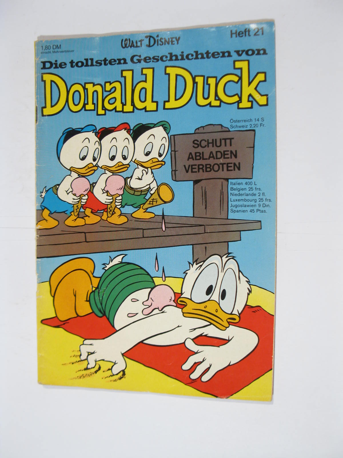 tollsten Geschichten von Donald Duck Nr. 21  Ehapa Vlg. im Z (2-3 T). 110635