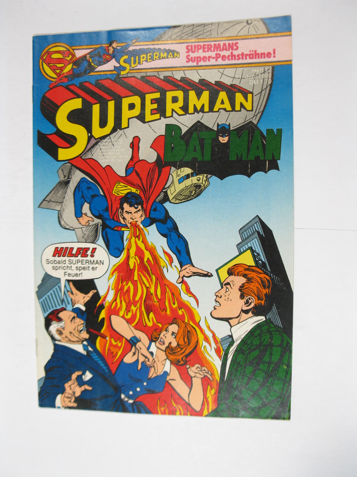 Superman Comic 1980/12 Ehapa im Zustand (1/1-2). 114167 Superman Comic 1980/12 Ehapa im Zustand (1/1-2). 114167