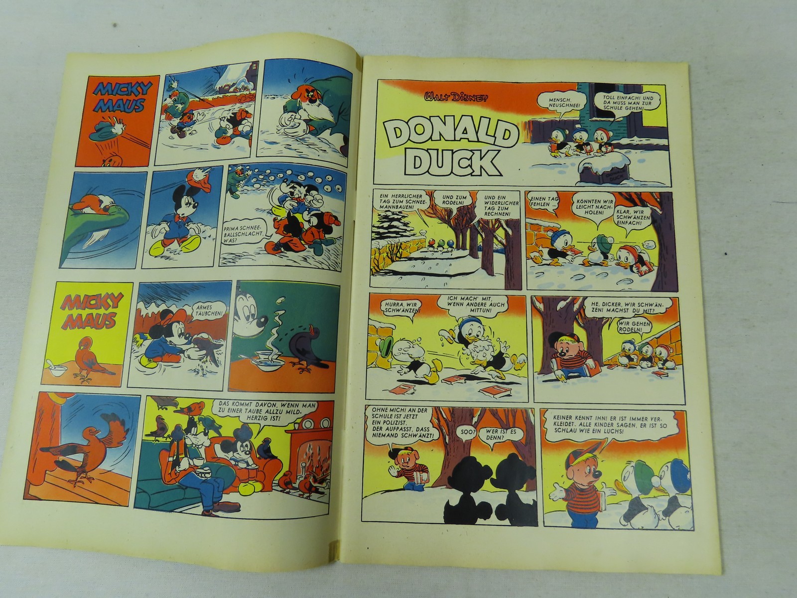 Micky Maus 1951/ 4 vom Dezember 1951   Ehapa im Zustand (1/1-2). 199030