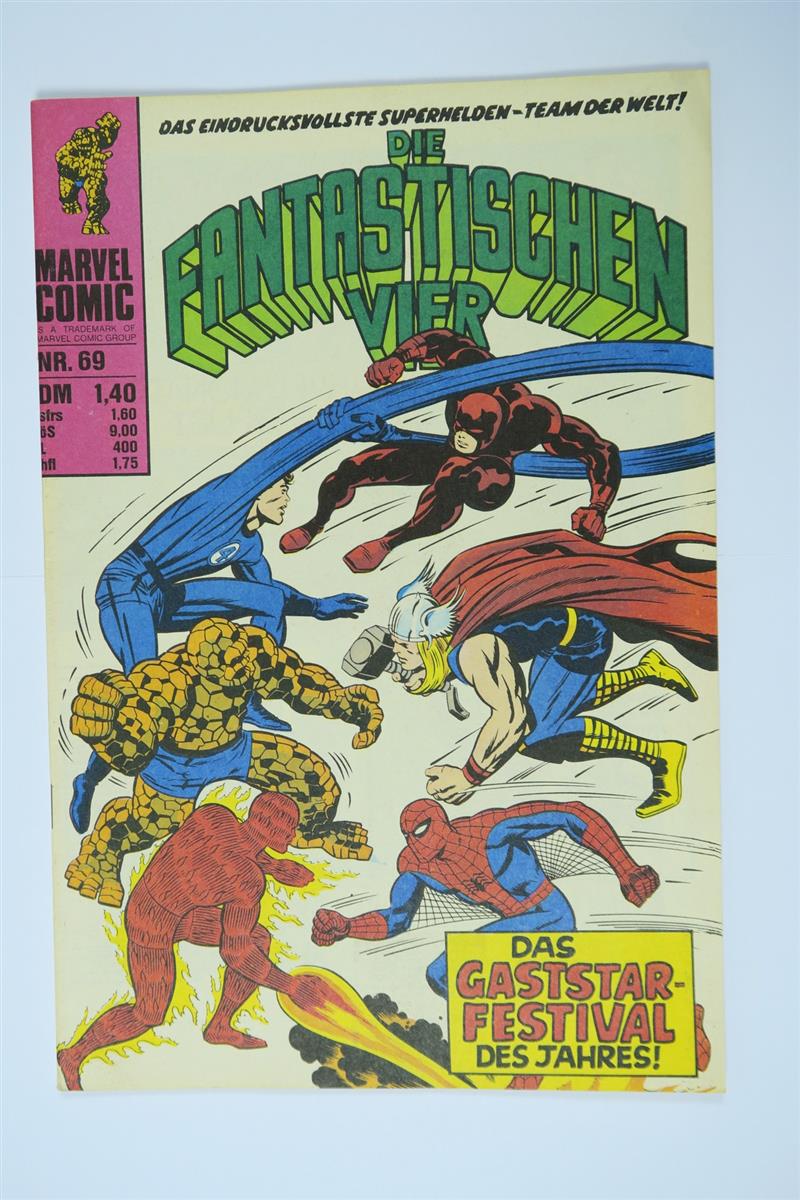 Fantastische Vier Nr. 69 Marvel Williams im Zustand (1-2). 142367 Fantastische Vier Nr. 69 Marvel Williams im Zustand (1-2). 142367