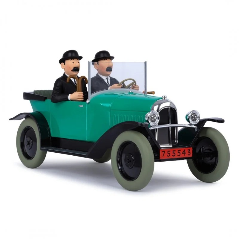 Tim & Struppi 1:12 Kunstharz Citroen 5 CV Schulzes 28 cm lang Moulinsart 44505 Tim & Struppi 1:12 Kunstharz Citroen 5 CV Schulzes 28 cm lang Moulinsart 44505