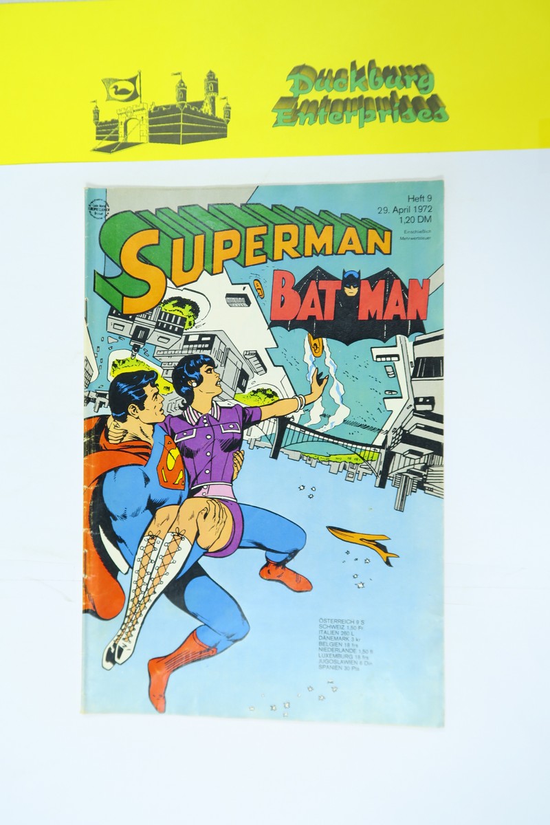 Superman Comic 1972/ 9 Ehapa im Zustand (2 ). 153677 Superman Comic 1972/ 9 Ehapa im Zustand (2 ). 153677